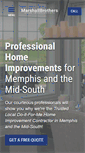 Mobile Screenshot of marshallbrothersconstruction.com